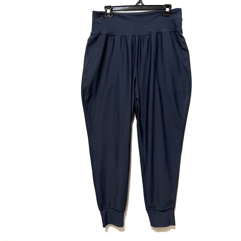 Old Navy Active Powersoft Go-Dry High-Rise Jogger Pants Blue Women's Large
